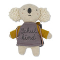 Bild in Galerie-Betrachter laden, Kuscheltier Mini Koala "Schulkind" | Mutmacher | Geschenk zur Einschulung | mit Mini Schulranzen und Shirt