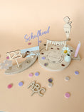 Bild in Galerie-Betrachter laden, Cake Topper Einschulung ABC oder 123 aus Holz