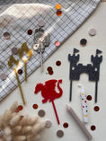 Bild in Galerie-Betrachter laden, Cake Topper Set Ritter