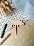 Bild in Galerie-Betrachter laden, Motivstecker Dinosaurier | Cake Topper Dino Welt | Dino Party Deko für Geburtstagskranz