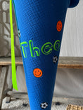 Bild in Galerie-Betrachter laden, SALE% Schultüte Fußball und Smileys | Name "Theo"