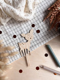 Bild in Galerie-Betrachter laden, Cake Topper Waldtiere Bär, Reh, Fuchs, Igel, Hase | einzeln oder als Set