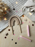 Bild in Galerie-Betrachter laden, Cake Topper Boho REGENBOGEN bunt