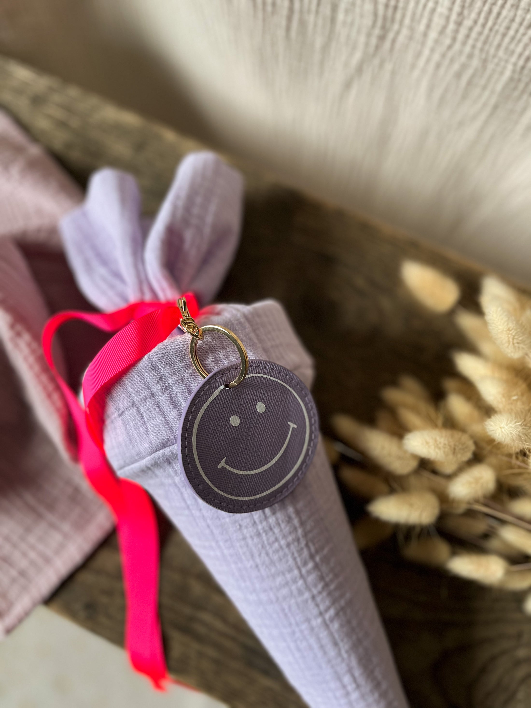 Schlüsselanhänger mit Name und Motiv