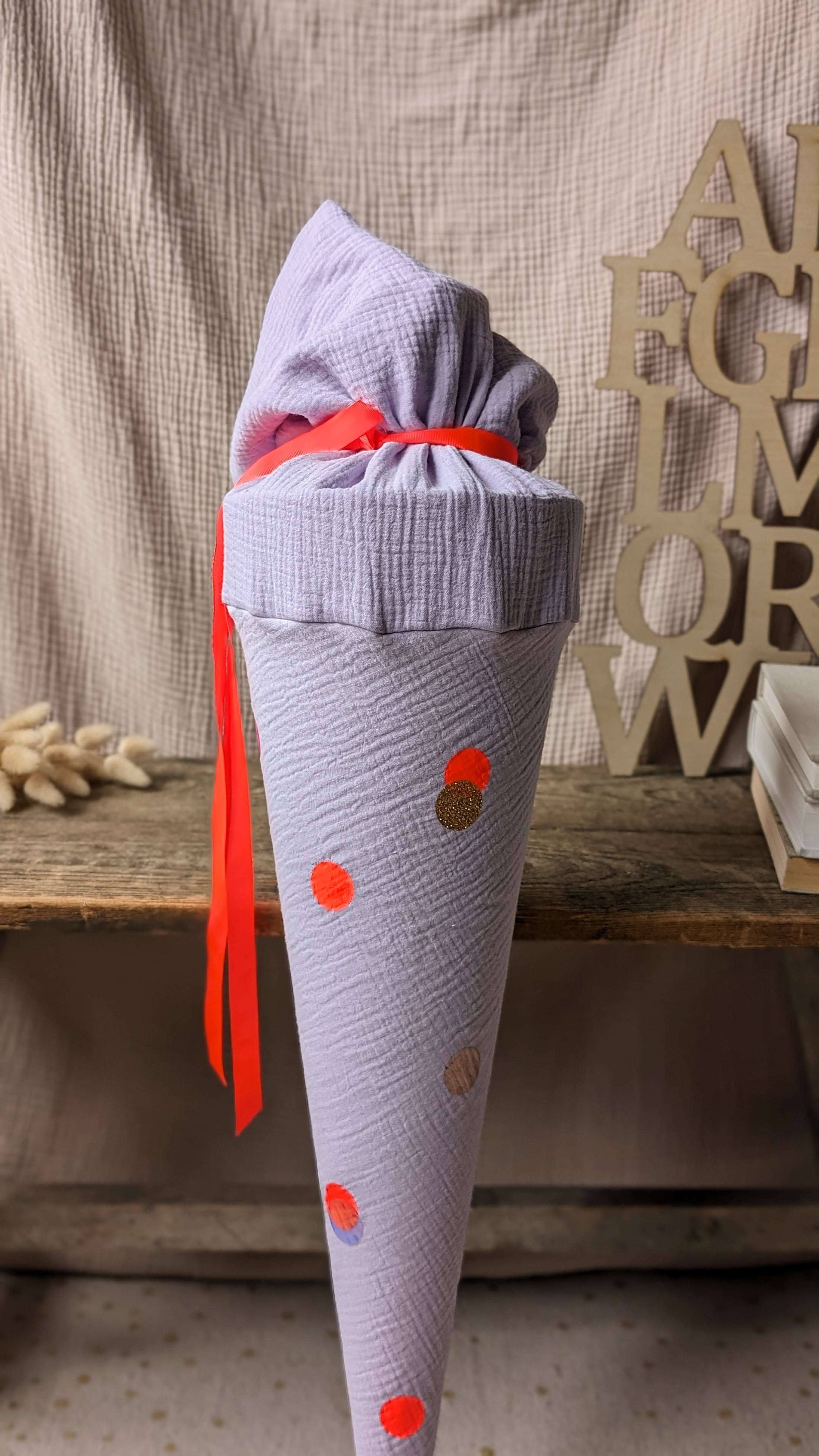 Bügelbild Set Punkte | in vielen Farben | Kreise zum Aufbügeln für dein DIY Projekt | Schultüte selber nähen