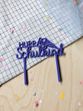 Bild in Galerie-Betrachter laden, Cake Topper | Motivstecker HURRA Schulkind bunt | als Tortendeko oder Steckfigur für den Geburtstagskranz