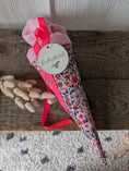 Bild in Galerie-Betrachter laden, Kita-Tüte / Geschwistertüte Millefleurs Beere / Babyrosa
