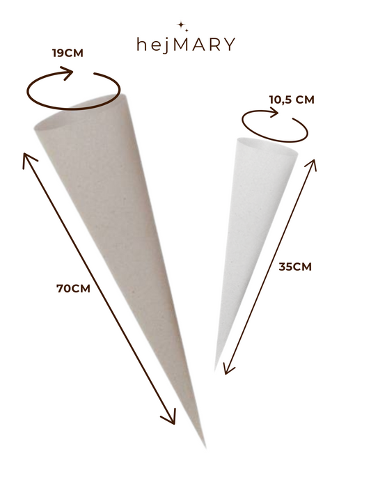 Papprohling für Schultüte / Geschwister oder Kita-Tüte