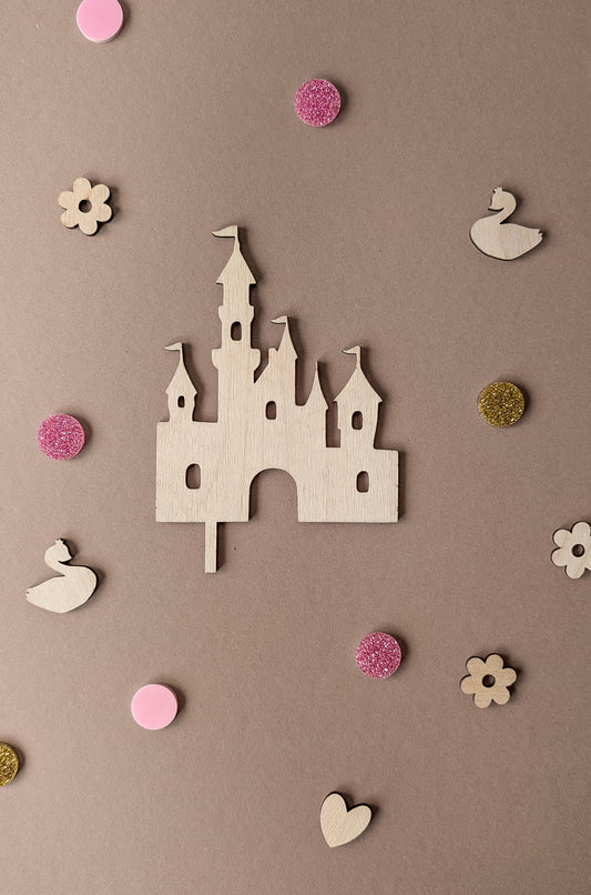 Motivstecker Schloss | Märchenschloss | Prinzessin