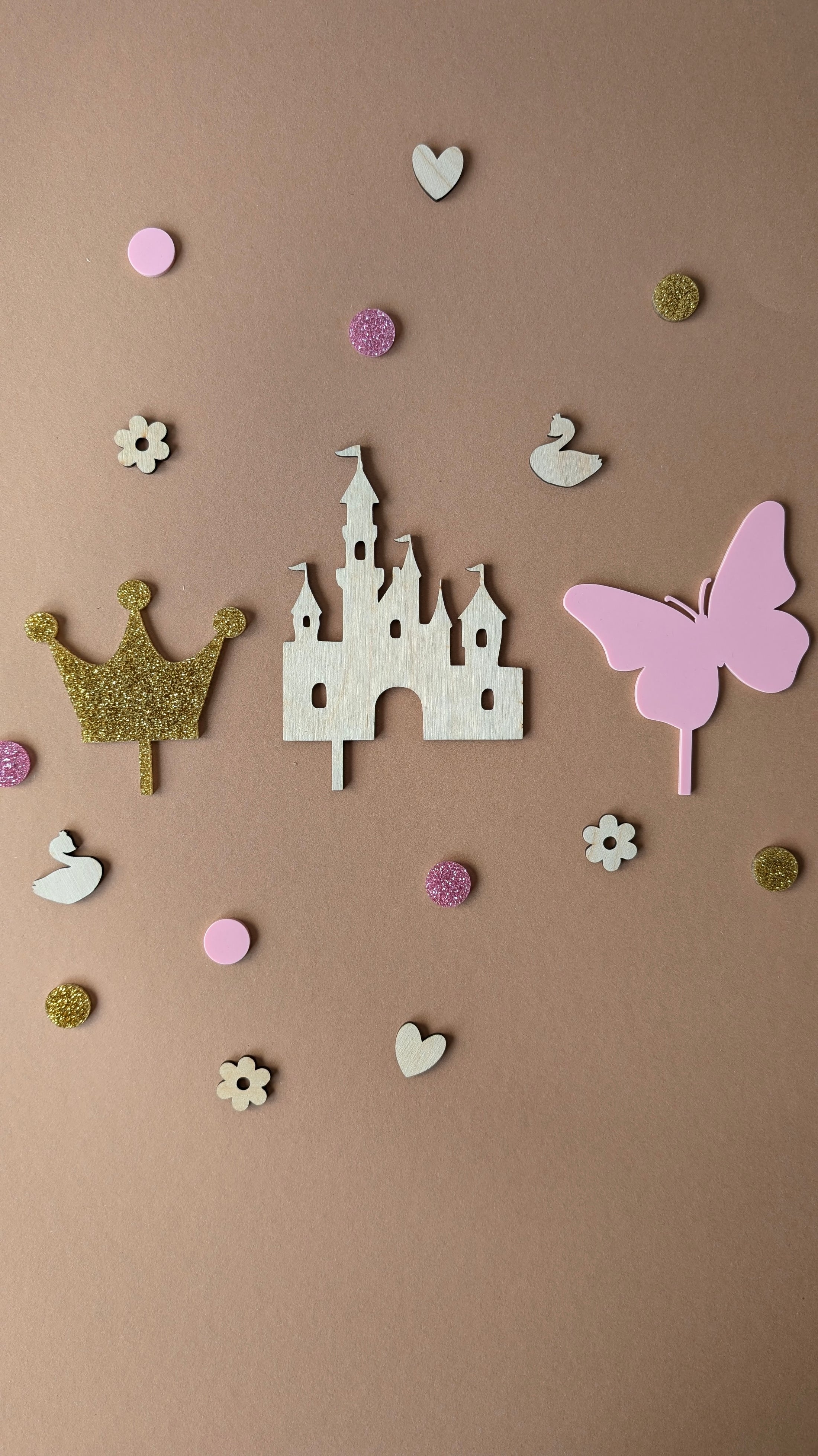 Motivstecker Krone | Prinzessin Deko