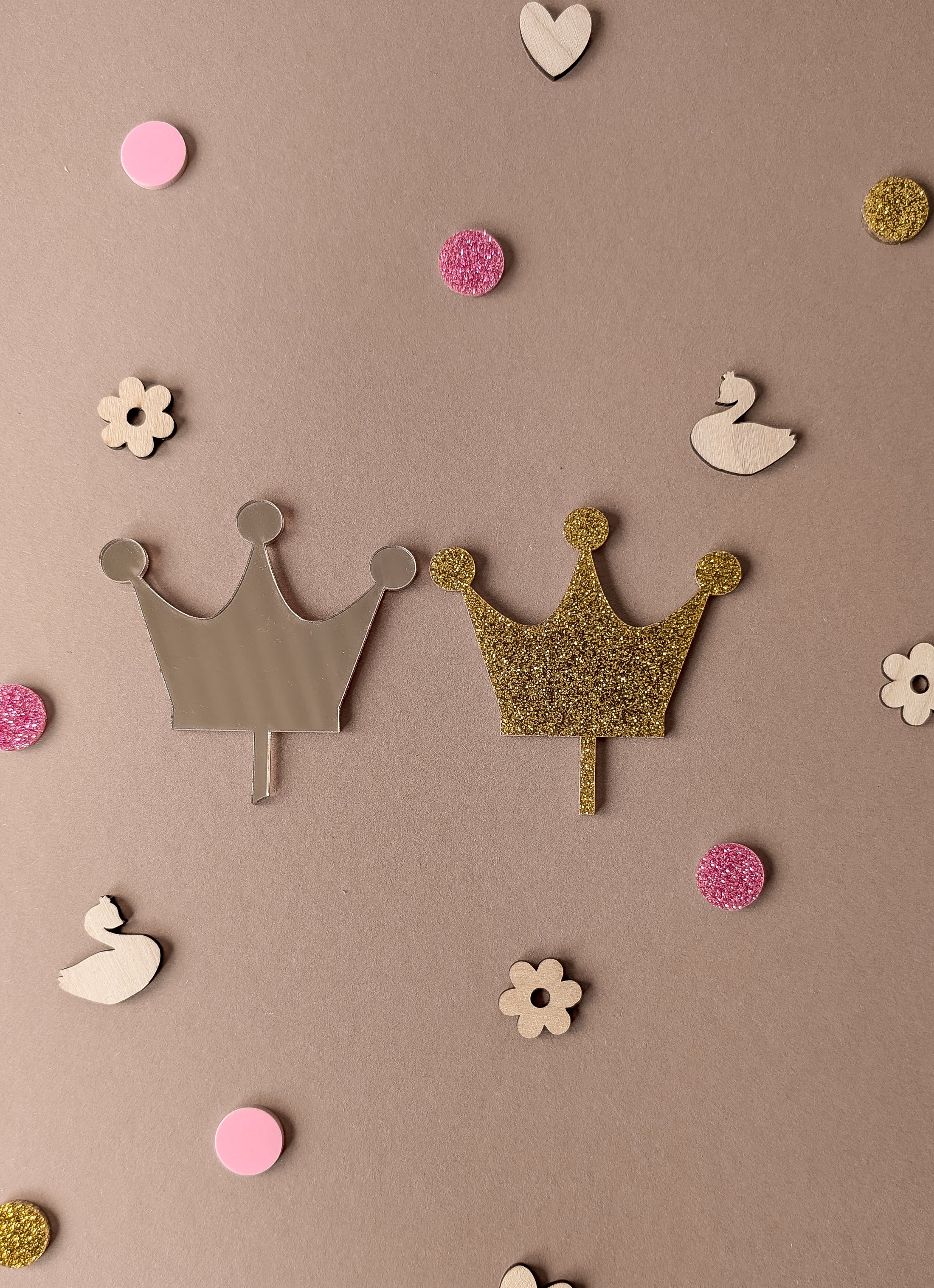 Motivstecker Krone | Prinzessin Deko