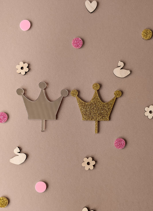 Motivstecker Krone | Prinzessin Deko