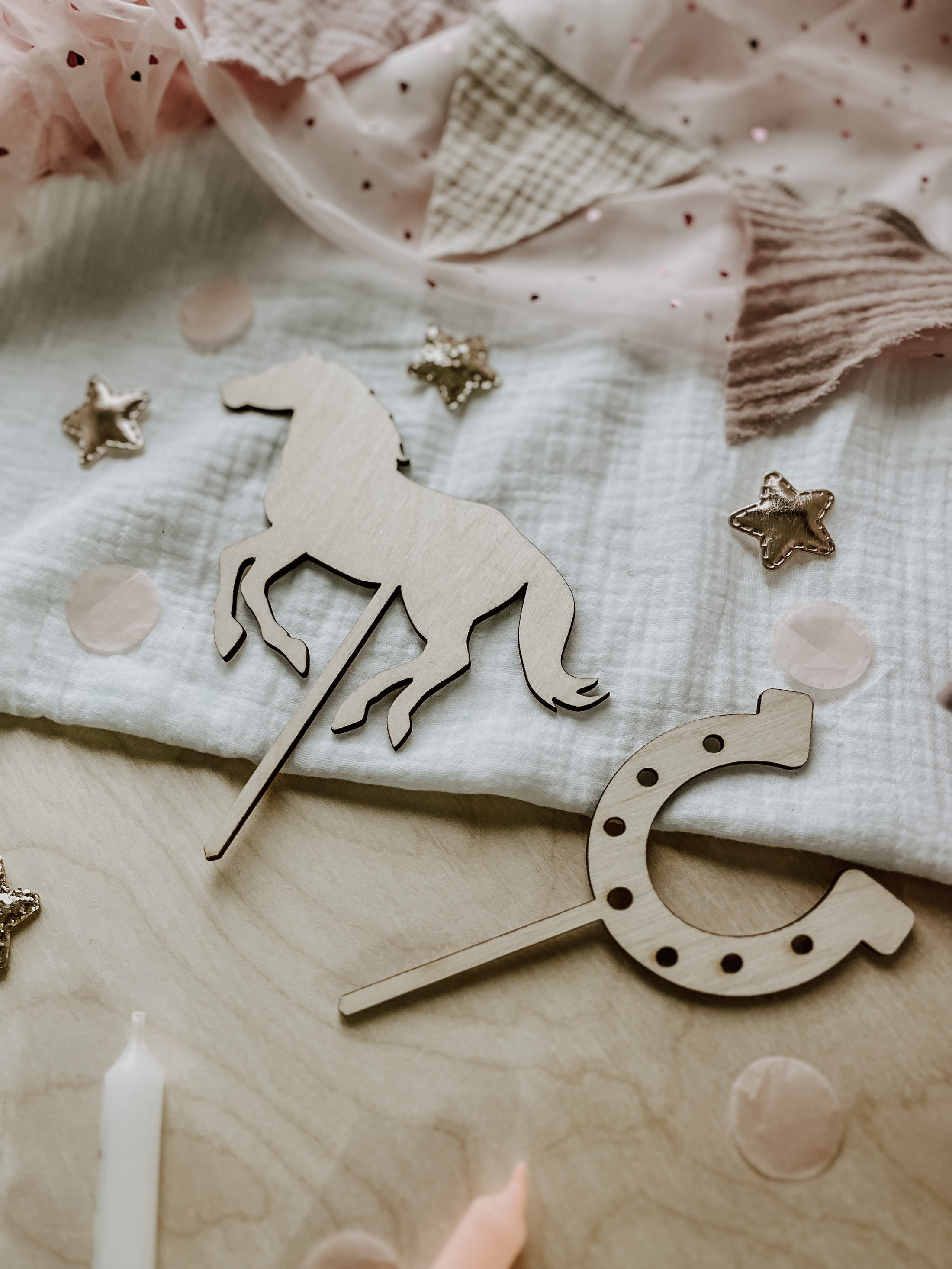 Cake Topper Motivstecker Pferd