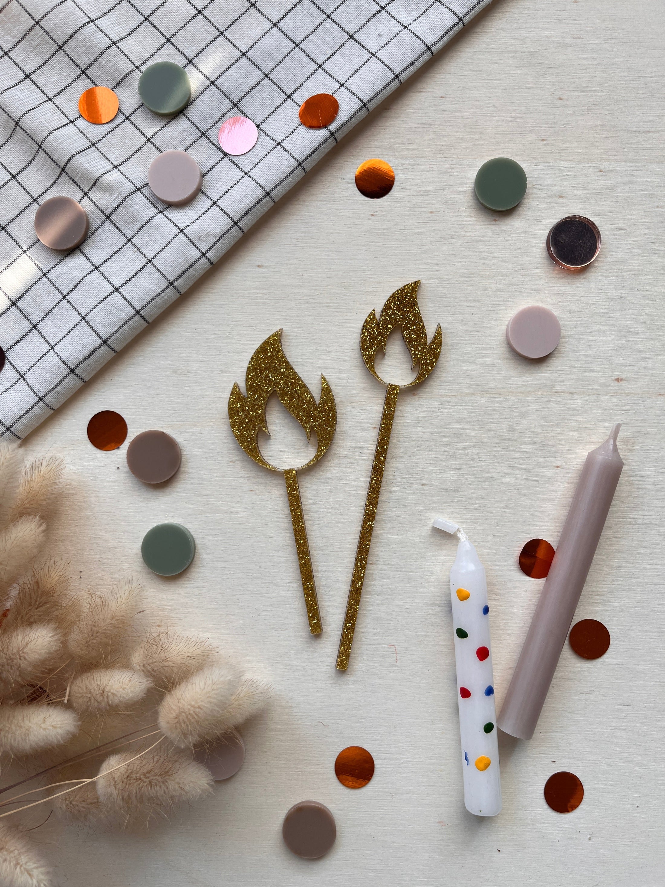 Cake Topper Set Ritter