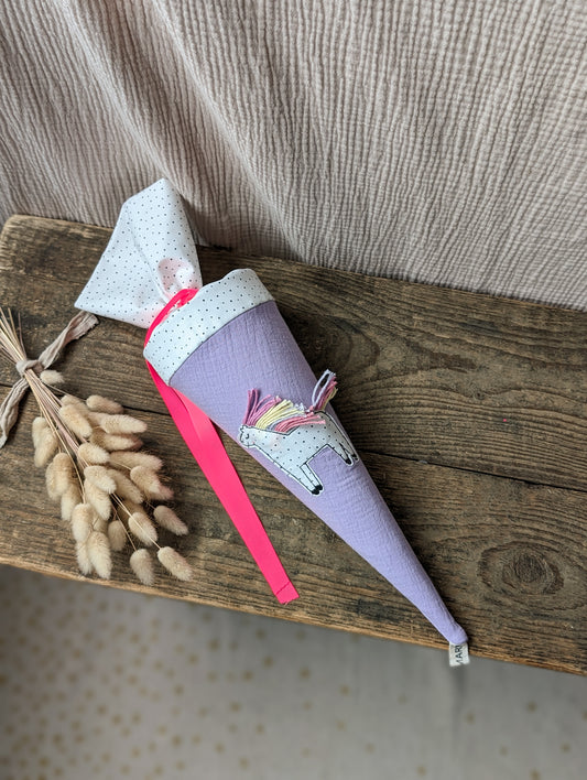 Kita Tüte / Geschwistertüte Musselin Kleiner Onkel
