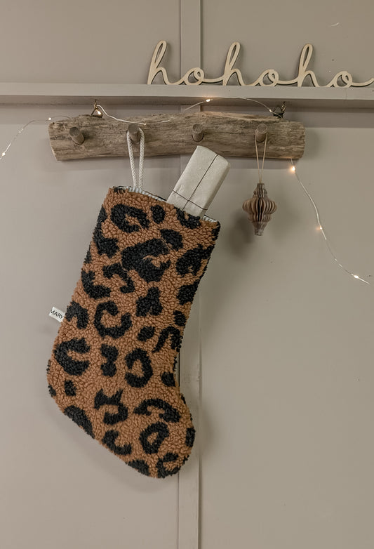 Nikolausstiefel Teddystoff