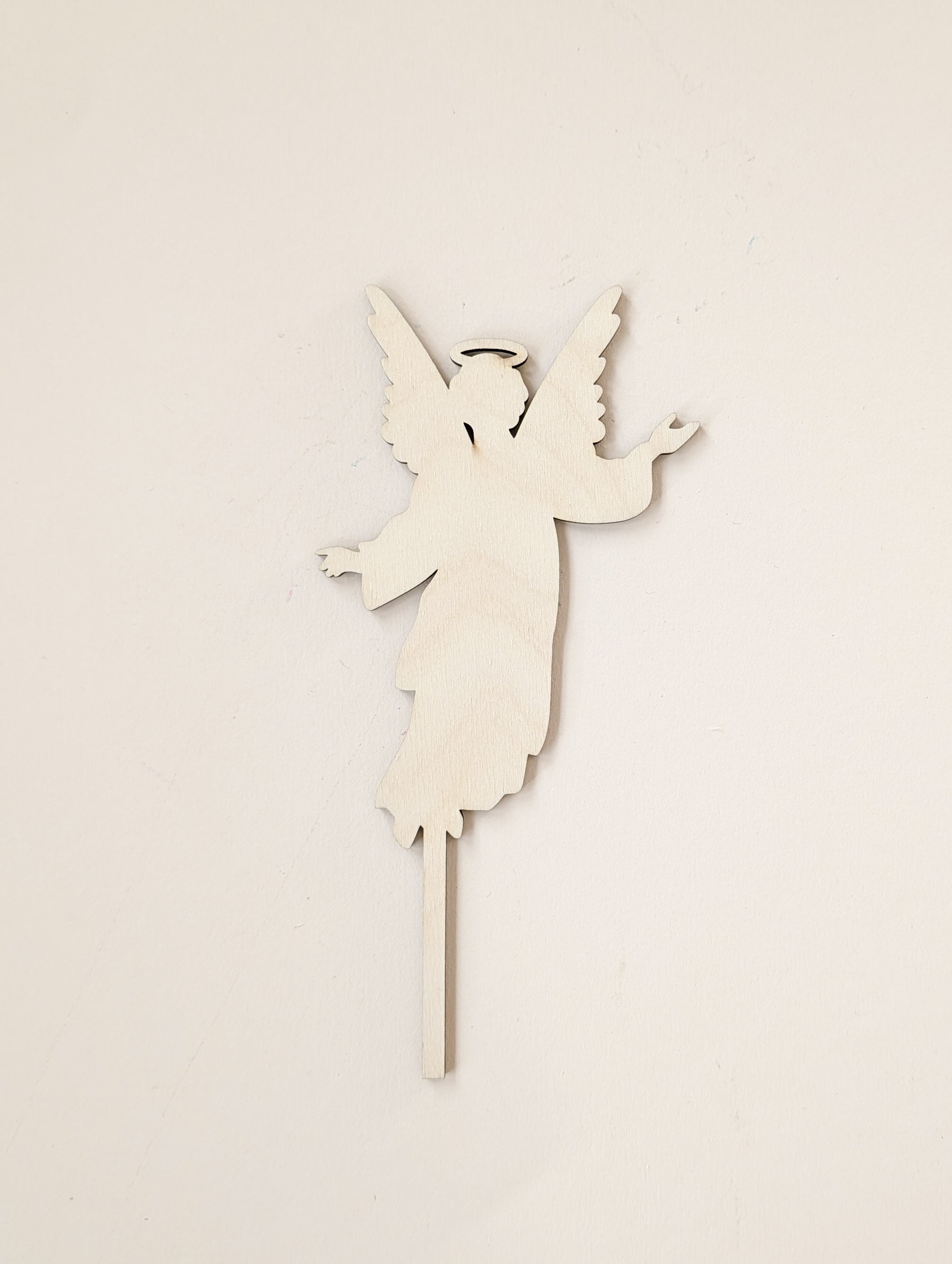 Motivstecker Krippe | für Adventskranz | Moderne Krippenfiguren | Adventsspirale