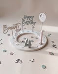 Bild in Galerie-Betrachter laden, Geburtstagsring-Set: „Happy Birthday“ | Komplett Set mit Name
