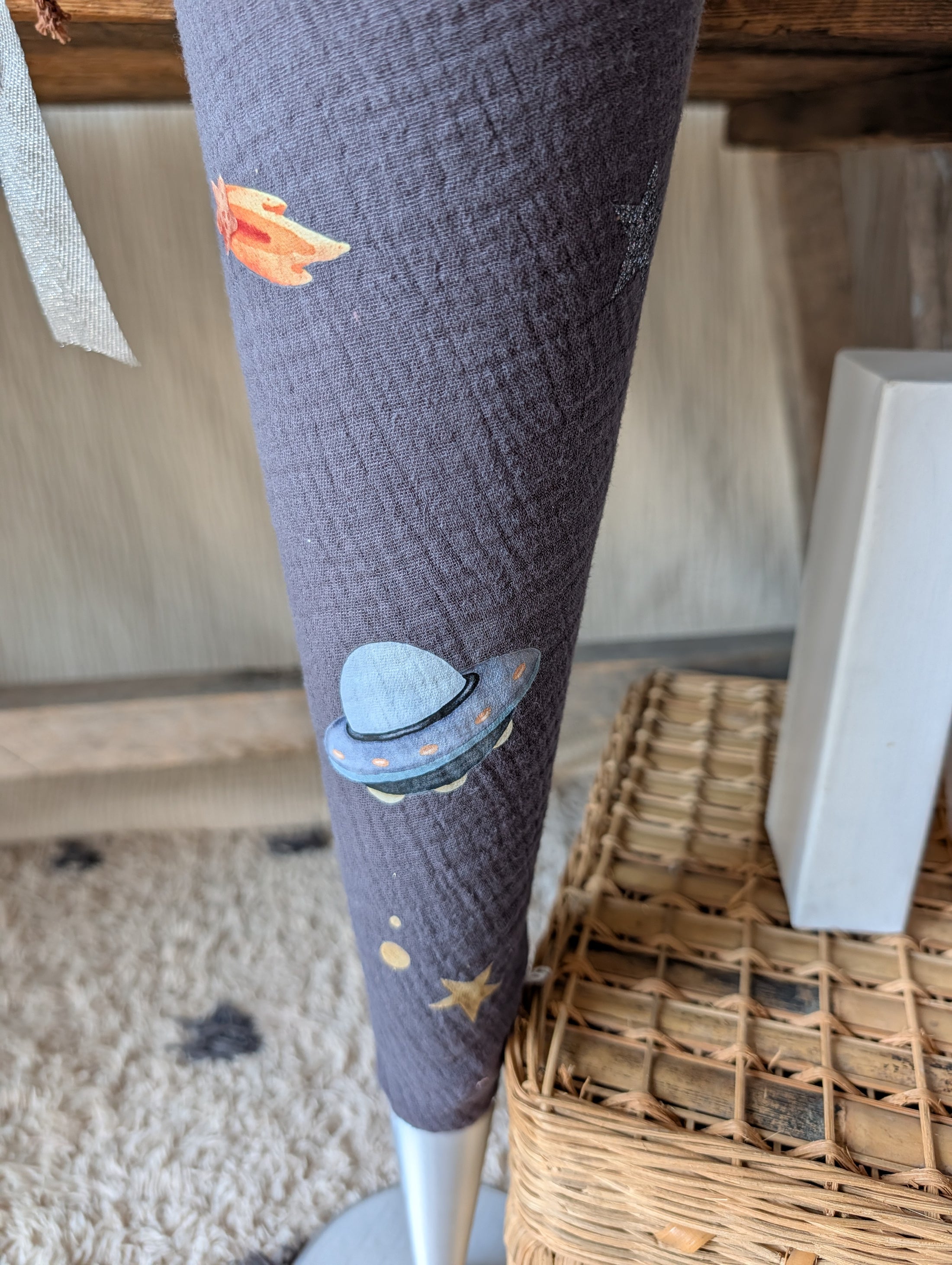 SALE% Schultüte mit Planeten Alien Print