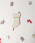 Bild in Galerie-Betrachter laden, Motivstecker Nikolausstiefel aus Holz| Tischdeko oder Cake Topper
