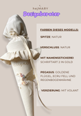 Bild in Galerie-Betrachter laden, Schultüte Musselin Einhorn PEGASUS | freie Farbwahl
